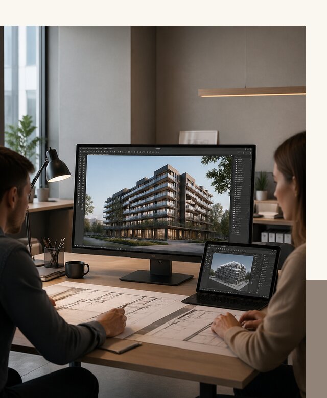 3D визуализация архитектуры и объектов строительства в Реутове