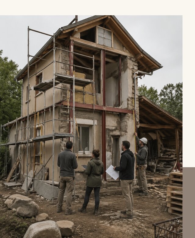 Реконструкция загородного дома под ключ в Реутове от бюро
