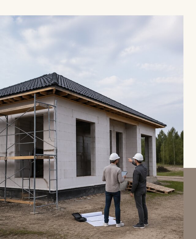 Проектирование одноэтажных домов из газобетона в Реутове